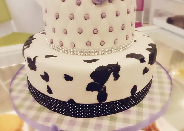 La macchia da dalmata sul piano inferiore