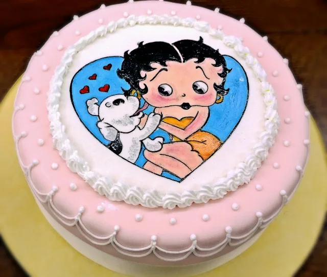 Dipinto realizzato a mano Betty Boop