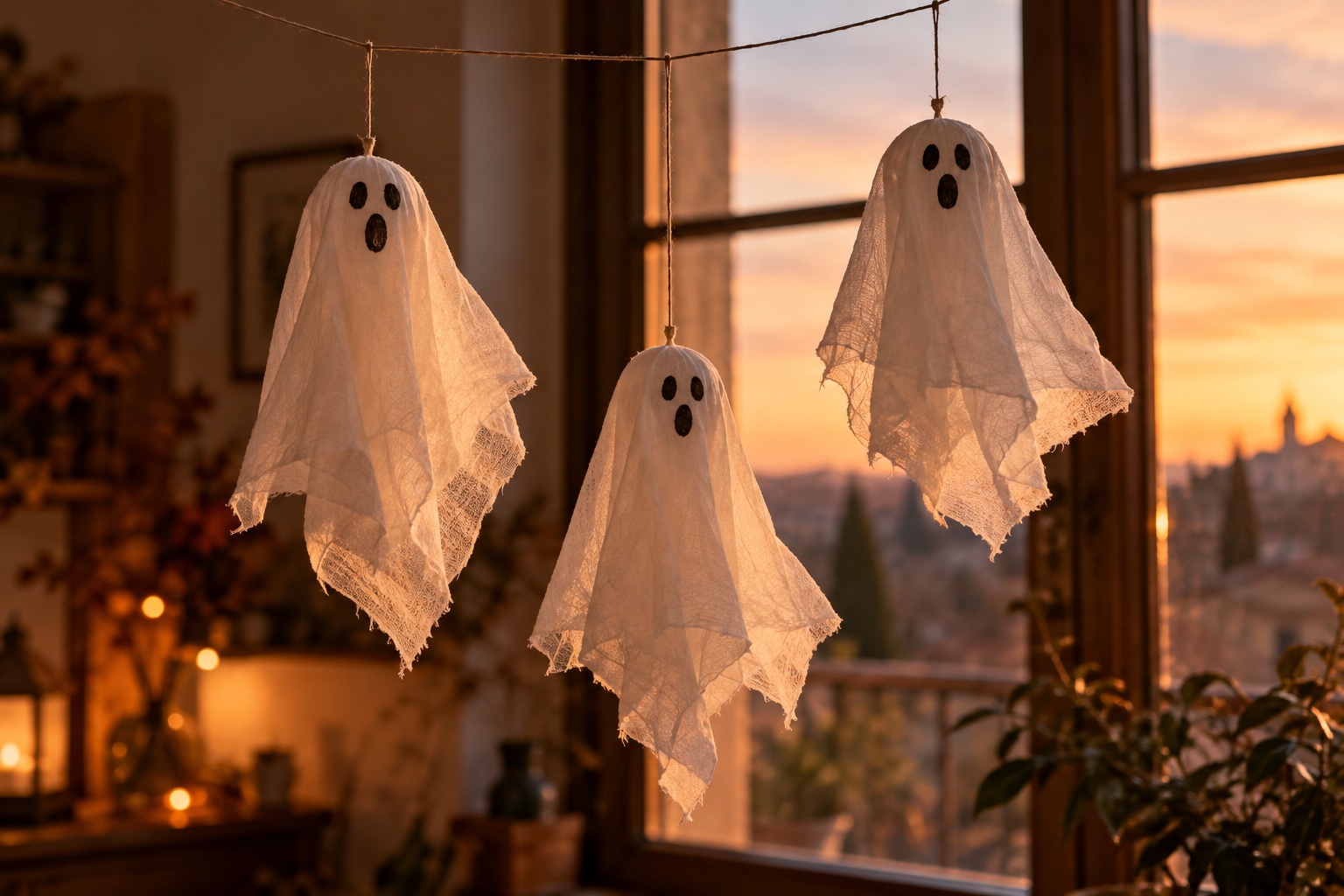Halloween cade di sabato: 5 decorazioni da paura con quello che hai già in casa