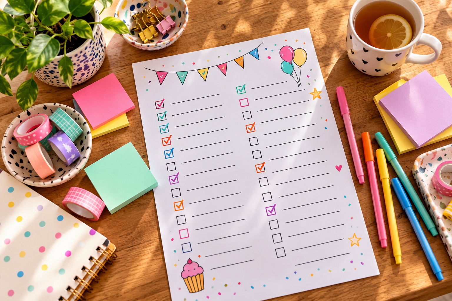 Festa a tema senza impazzire: 7 mosse, 24 temi e 3 giochi bonus